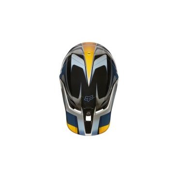 Велошлем Fox V3 Motif Helmet, Blue/Silver, 21768-141