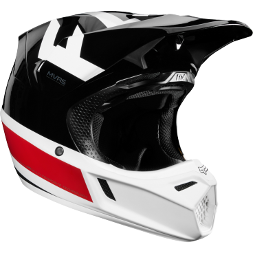 Велошлем Fox V3 Preest LE Helmet, Black/Red, 22145-017-L