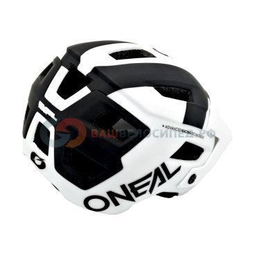 Шлем велосипедный O´Neal Defender 2.0, серебристо-бело-черный, 0502-862