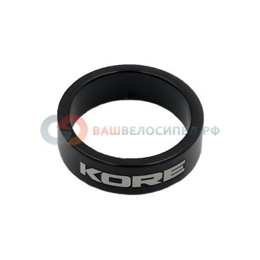 Проставочное кольцо KORE, CNC, 34x5mm 1-1\8", черный, AL6061-6T