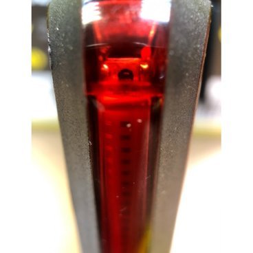 Фонарь велосипедный задний MOON, диодный, 5 режимов, USB, красный/черный, WP_Cerberus_R