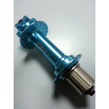 Велосипедная втулка для фэтбайка Bitex, под кассету, голубой, FB-MTR-M10-197LBlue_ShST