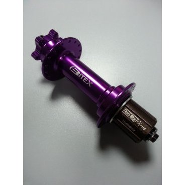 Велосипедная втулка для фэтбайка Bitex, задняя, под кассету, фиолетовый, FB-MTR-M10-190Purple_ShAL