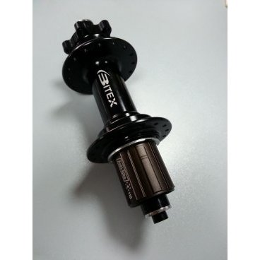 Велосипедная втулка для фэтбайка Bitex, задняя, под кассету,  чёрный, FB-MTR-M10-177BK_ShimAL
