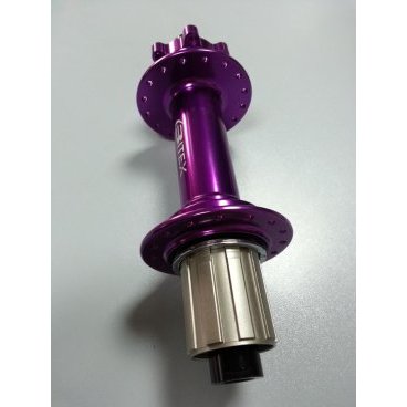 Велосипедная втулка для фэтбайка Bitex, под кассету, задняя, фиолетовый, FB-MTR12-190Purple_ShimST