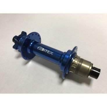 Фото Велосипедная втулка для фэтбайка Bitex, задняя, под кассету, синий, FB-MTR12-190Blue