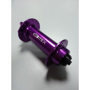 Велосипедная втулка для фэтбайка Bitex, передняя, фиолетовый, FB-MTF-M9-150Purple