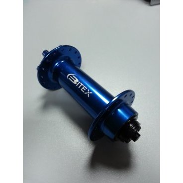 Велосипедная втулка для фэтбайка Bitex, передняя, синий, FB-MTF-M9-150Blue