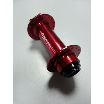 Велосипедная втулка для фэтбайка Bitex, передняя, красный, FB-MTF20-150Red