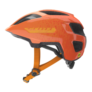 Шлем подростковый велосипедный SCOTT Spunto Junior Plus (CE), fire orange, 2020, 275229-6522
