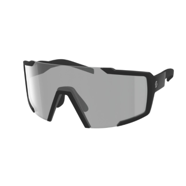 Очки велосипедные SCOTT Shield LS, black matt grey light sensitive, 275379-0135249