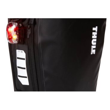 Велосумка THULE SHIELD PANNIER, на багажник, боковая, 17л, черный, 3204208