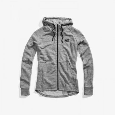 Толстовка 100% Stratosphere Zip Hooded Tech Fleece, серый, 2020