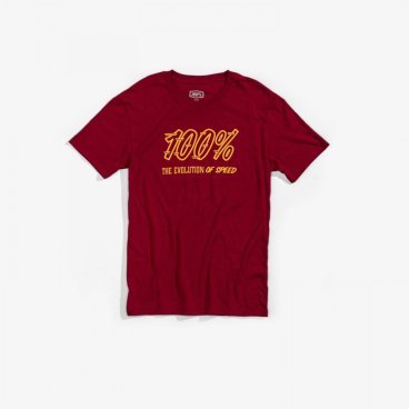 Велофутболка 100% Speedco Tee-Shirt Brick 2020, 32107-068-12