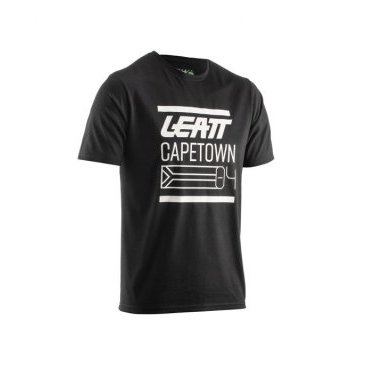 Велофутболка Leatt Core T-Shirt, черный, 2020