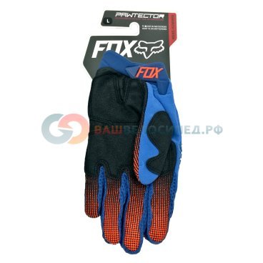 Велоперчатки Fox Pawtector Glove, светло-синие, 2017, 17286-116-L