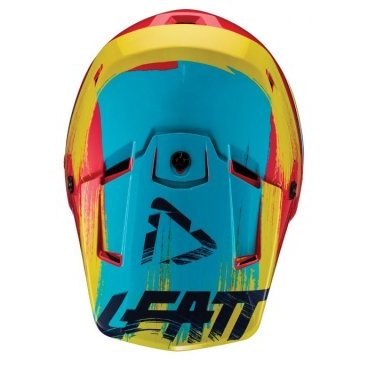 Козырек к велошлему Leatt Visor GPX 3.5 Helmet Red/Lime, 4019060211