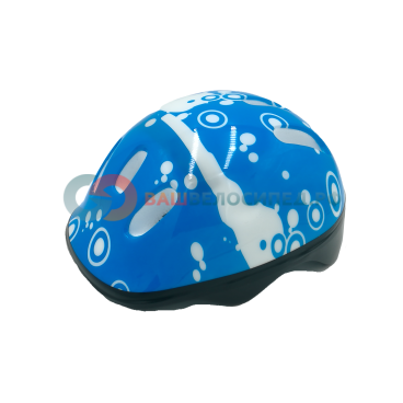 Шлем вело детский, голубой, размер S (52-54 см), HT-D004 BLUE - S