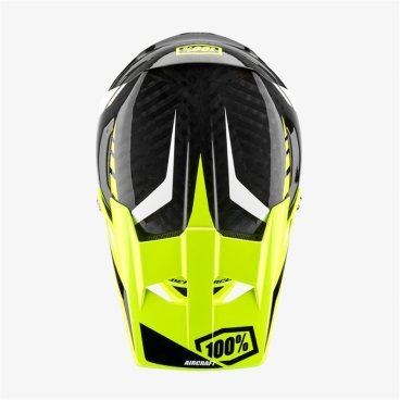 Велошлем 100% Aircraft DH Helmet Demo, черно-желтый, 2018, 80002-014-12