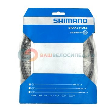Гидролиния SHIMANO Saint BH90-SBLS 1000 мм, обрезной, цвет черный, TL-BH61 ISMBH90SBLSL100