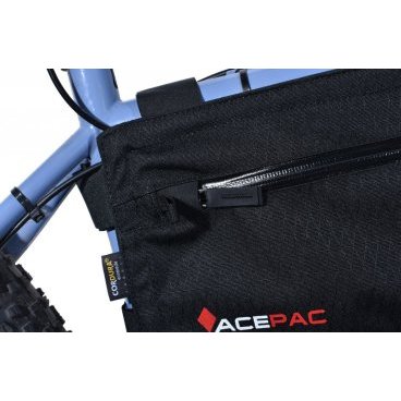 Сумка велосипедная на раму ACEPAC Zip Frame Bag L, черный, 129305