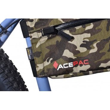 Сумка велосипедная на раму ACEPAC Zip Frame Bag L, camo, 105347