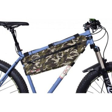 Сумка велосипедная на раму ACEPAC Zip Frame Bag L, camo, 105347