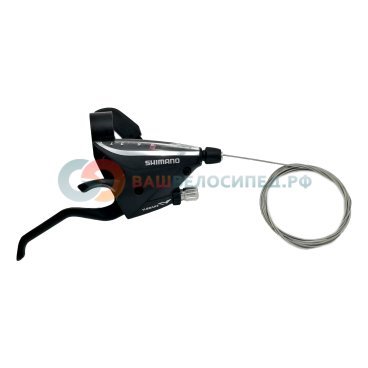 Шифтер/Тормозная ручка велосипедный Shimano Tourney ST-EF65, правая, 8ск 2050мм ASTEF652RV8AL