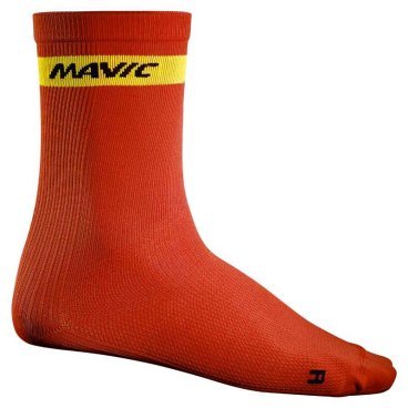 Фото Носки Mavic Cosmic High Sock, красный, 2020, LC1311100