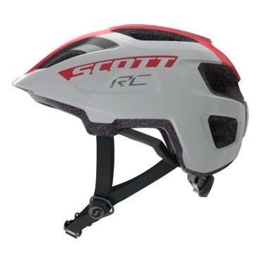 Шлем велосипедный подростковый Scott Spunto Junior (CE), серебристо-розовый 2020, 275232-6531