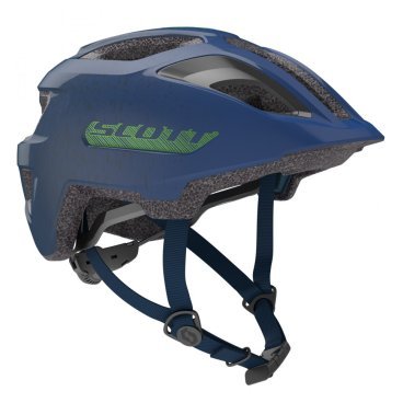 Шлем велосипедный подростковый Scott Spunto Junior (CE), синий 2020, 275232-6447