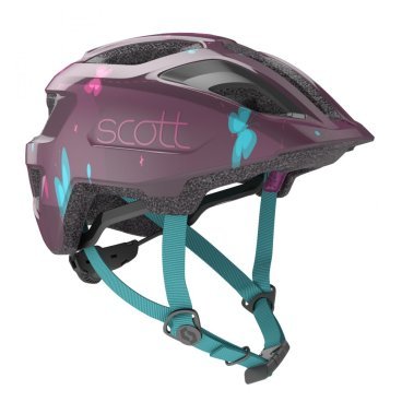 Шлем велосипедный детский Scott Spunto Kid (CE), фиолетовый 2020