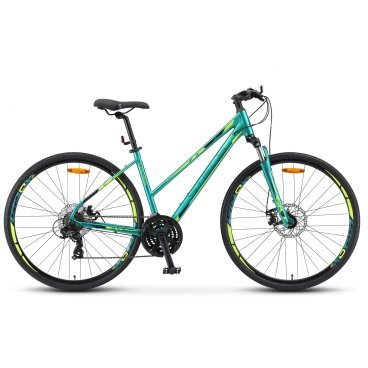 Гибридный женский велосипед Stels Cross 130 MD Lady V010 28" 2019