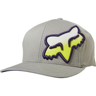 Бейсболка Fox Honr Flexfit Hat Grey 2020, 26152-006-L/XL
