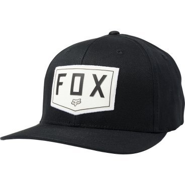 Бейсболка Fox Shield Flexfit Hat Black 2020, 23693-001-L/XL