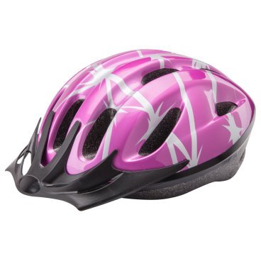 Шлем велосипедный Stels BS, фиолетовый, LU088812