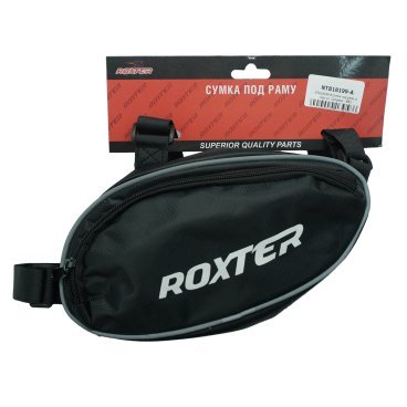 Сумка велосипедная ROXTER, под раму, в торговой упаковке, черный