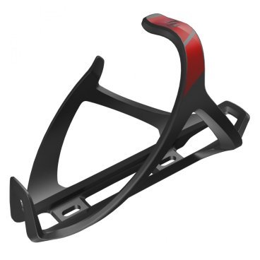 Фото Флягодержатель велосипедный Syncros Tailor cage 2.0, левый, черно-красный, 250591-5847