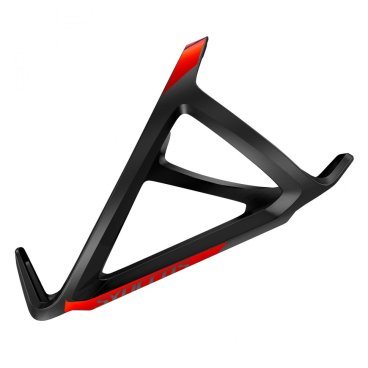 Флягодержатель велосипедный Syncros Tailor cage 2.0, левый, черно-красный, 250591-5847