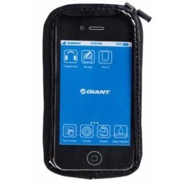 Фото Чехол для смартфона Giant SMARTPHONE BAG, черный, 430000004
