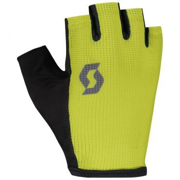 Велоперчатки SCOTT Aspect Sport Gel, короткие пальцы, sulphur yellow/black, 2020, 270124-5083
