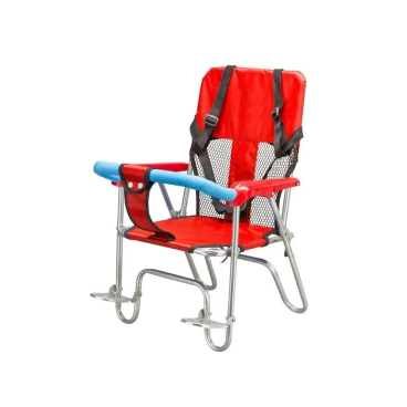 Фото Детское велокресло DEMEN, на багажник, красное, до 20 кг, REQDMZY3A003
