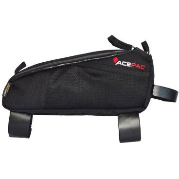 Сумка велосипедная ACEPAC Fuel Bag L, 1.2L, на верхнюю трубу рамы, black, 107303