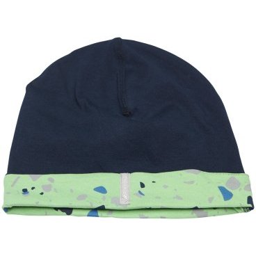 Шапка детская Didriksons BANJO KIDS CAP, камешки на бледно-зеленом, 503102