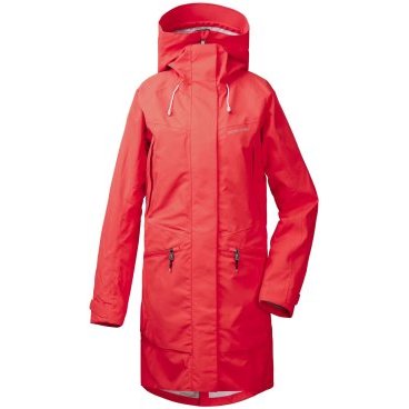 Куртка женская Didriksons ILMA WNS PARKA, красный коралл, 503066