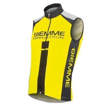 Веложилет Biemme Alpe d'Huez, черно-желтый 2020, A32I2012M