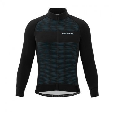 Куртка велосипедная Biemme CRITERIUM AC13, черно-синий 2020, A30L1022M