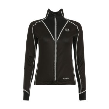 Куртка велосипедная женская Biemme Nanodry LADY, черный/серый 2020, A30J1032L