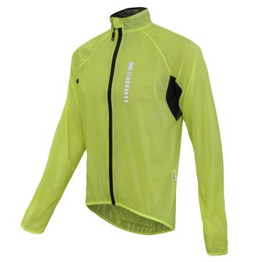 Велокуртка/дождевик FUNKIER Saronno WJ-1412 Ref Men Pro Light  Rain Jacket, Yellow