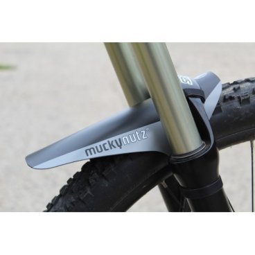 Крыло велосипедное Mucky Nutz Face Fender, переднее, универсальный размер, Grey, MN0159